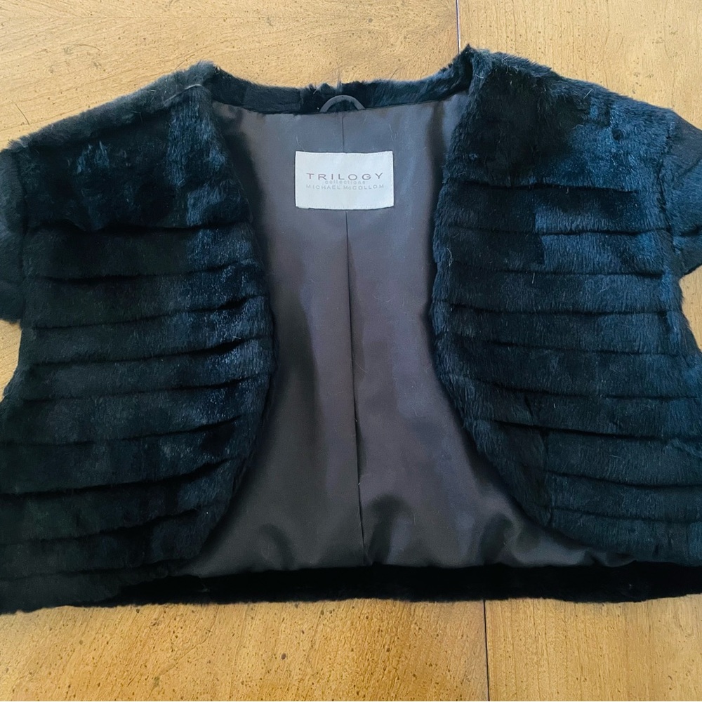 Trilogy Michael McCollom Rabbit Fur Bolero – Size S